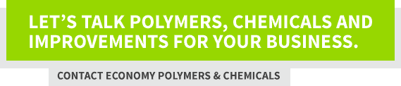 Contact economy polymers and chemicals