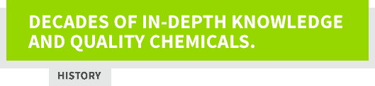 Decades of in-depth knowledge and quality chemical